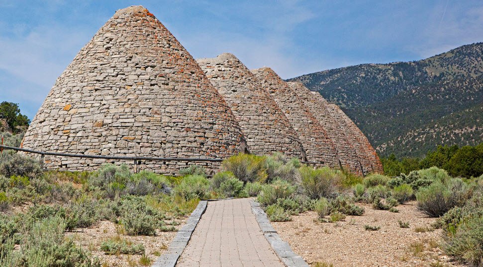 Ward Charcoal Ovens State Historic Park, Nevada, USA